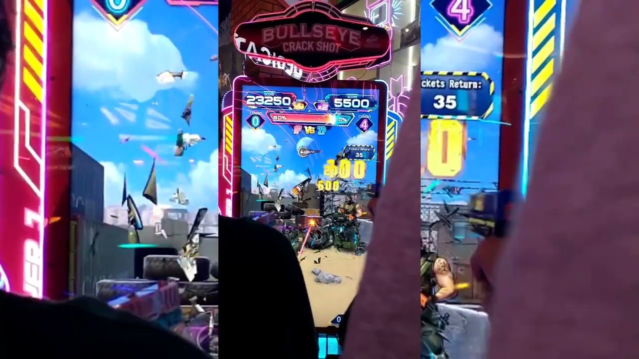 Bullseye crack shot arcade 29-12-2025