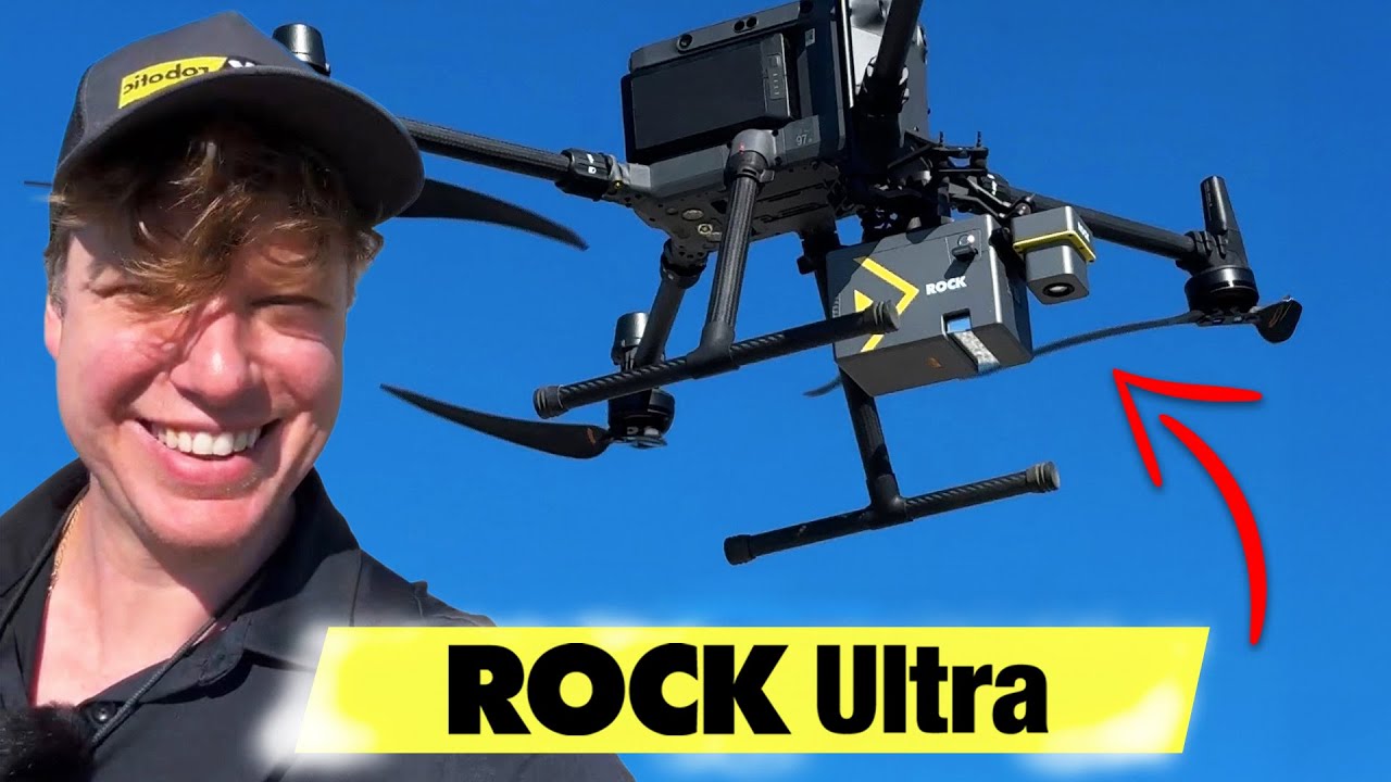 ROCK Ultra LiDAR – The Easy Button for Drone Surveying: 150m Altitude & Deep Vegetation Penetration