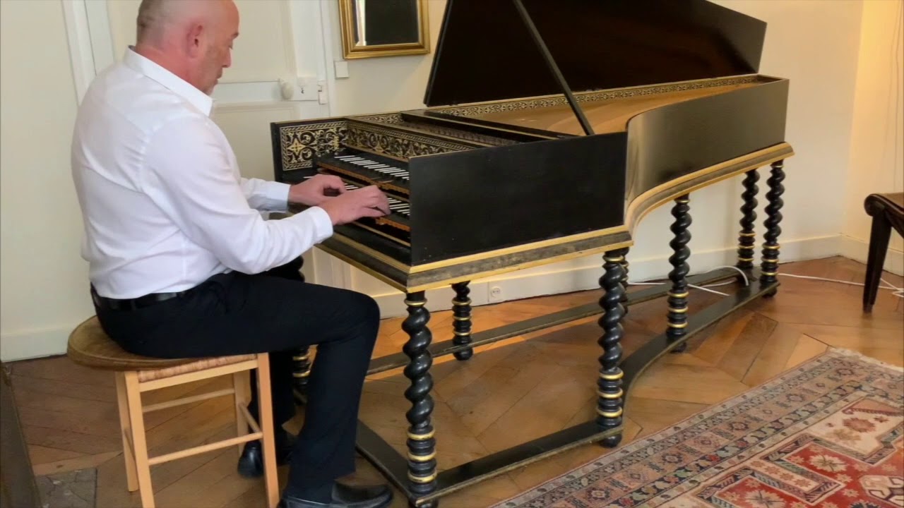 Kenneth Weiss, harpsichord, J. S. Bach, The Art of Fugue, Contrapunctus XIV, unfinished