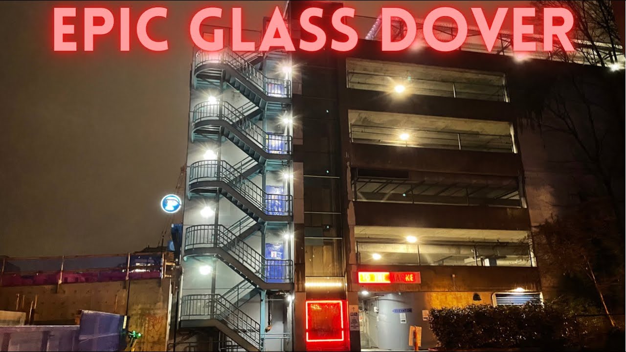 EPIC MOTOR Awesome Glass Dover “Impulse” Hydraulic Elevator | Pike Place Market Garage | Seattle, WA