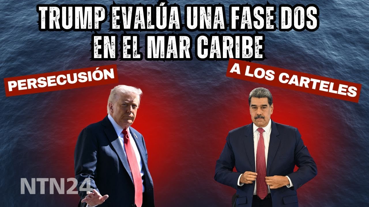 Trump eval&uacute;a una fase dos en el despliegue naval del mar Caribe
