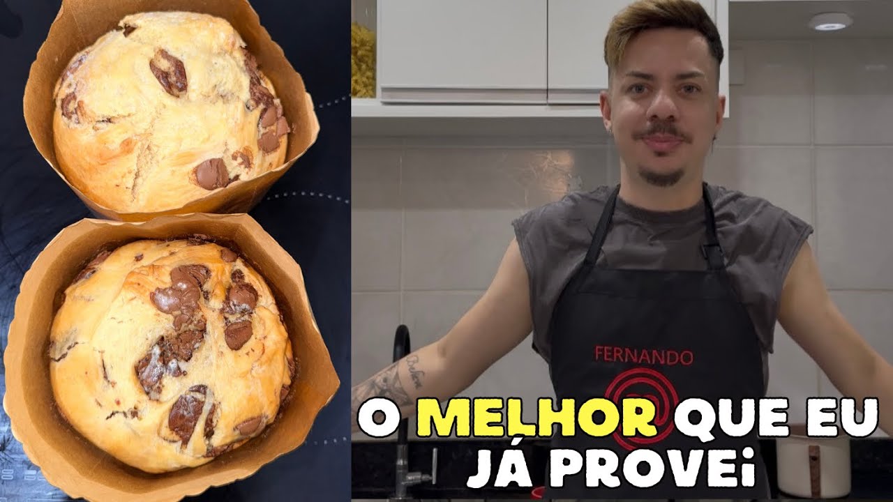 FIZ CHOCOTONE PELA PRIMEIRA VEZ E ME SURPREENDI! | MORANDO SOZINHO EM SÃO PAULO | FERNANDO ALVES