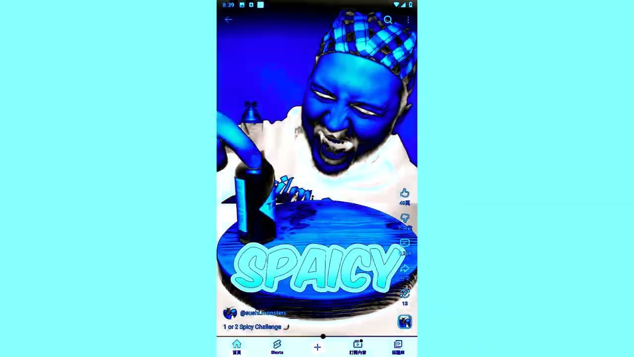 sushi monters screaming spicy effects capcut