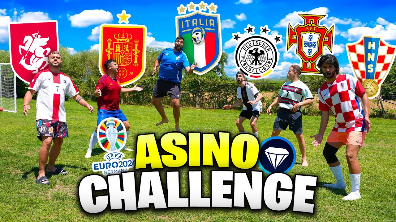ASINO CHALLENGE VERSIONE EUROPEI 2024 IN VILLA ELITES ⚽️