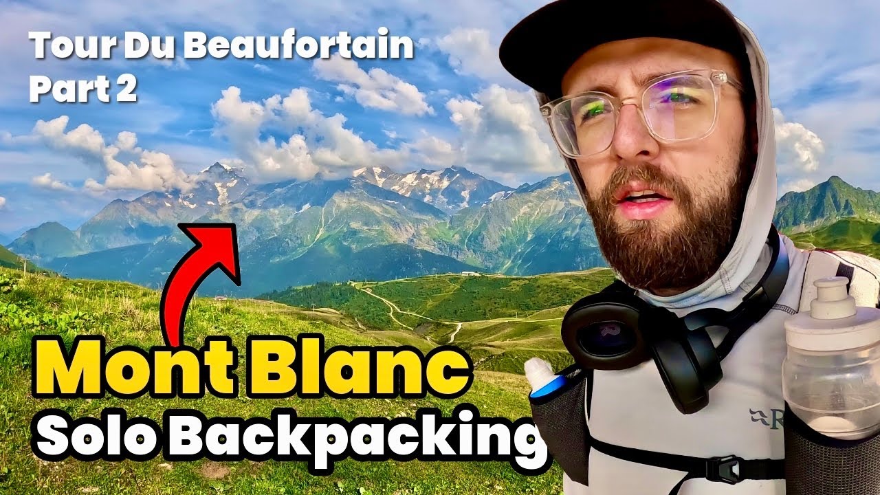 Solo Wild Camping in the French Alps 🇫🇷 Tour Du Beaufortain #2