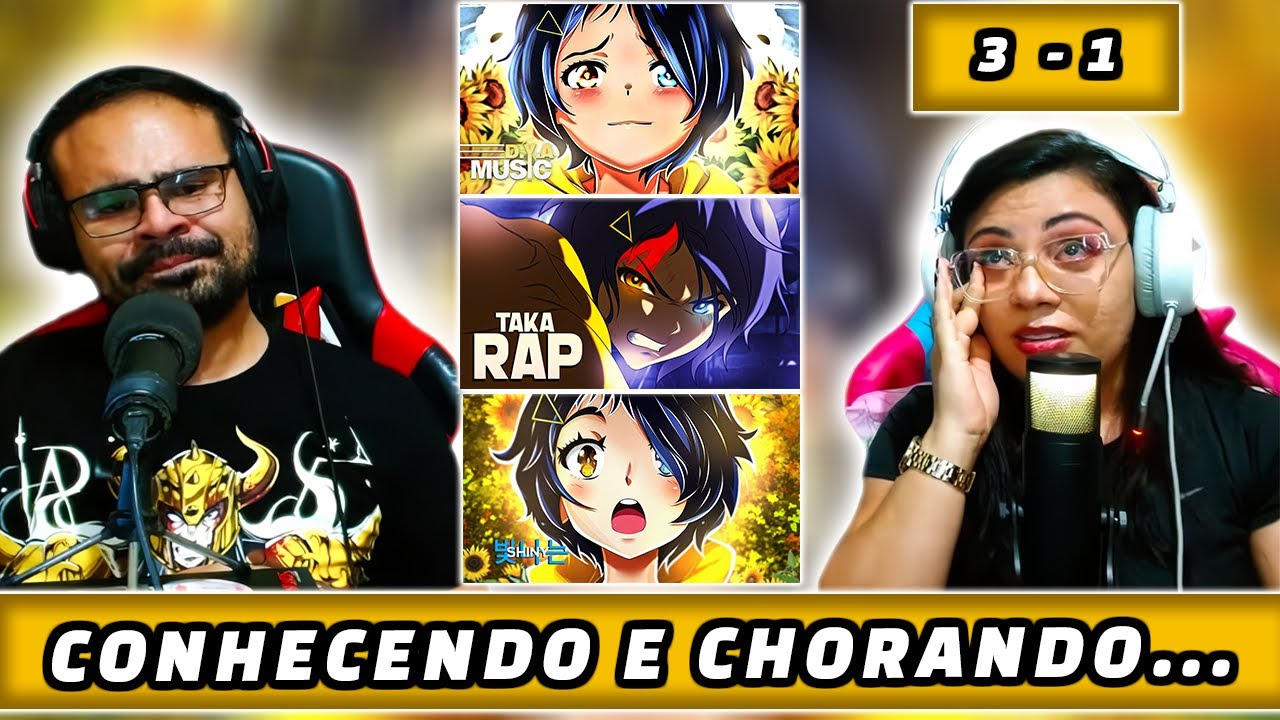 REACT EM CASAL AI OHTO (WONDER EGG PRIORITY) SHINY Menina Girassol, TAKA Pedir Socorro, DYA Girassol