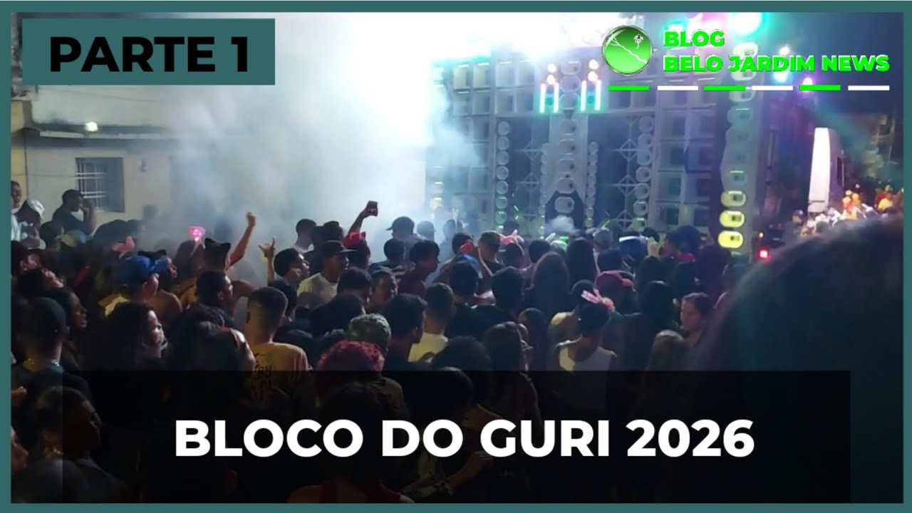 Bloco do Guri em Belo Jardim 2026 (Parte 1)