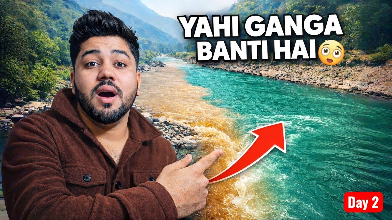 Rudraprayag sangam | uttrakhand travel vlog | devprayag | Day 2 😍 @VlogsbyNitin02