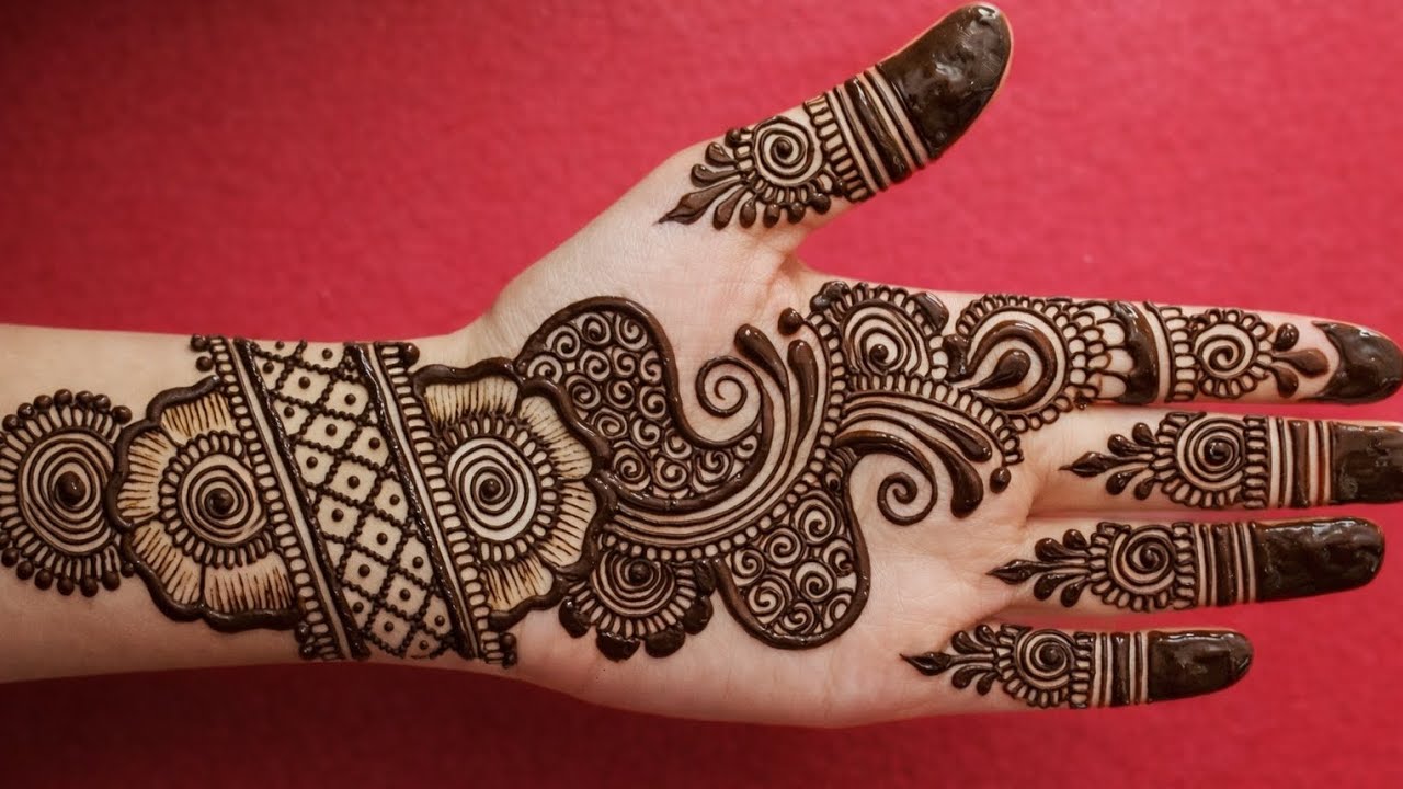 Easy beautiful new Arabic mehandi design | simple stylish front mehandi design | mehandi design 2026