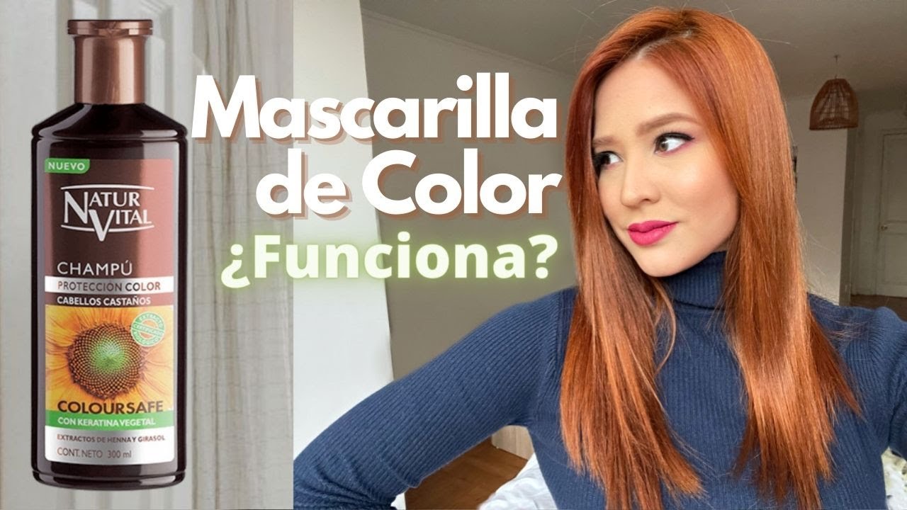 Mascarilla de Color NATURVITAL ¿FUNCIONA? | Pelirrojo Cobrizo.