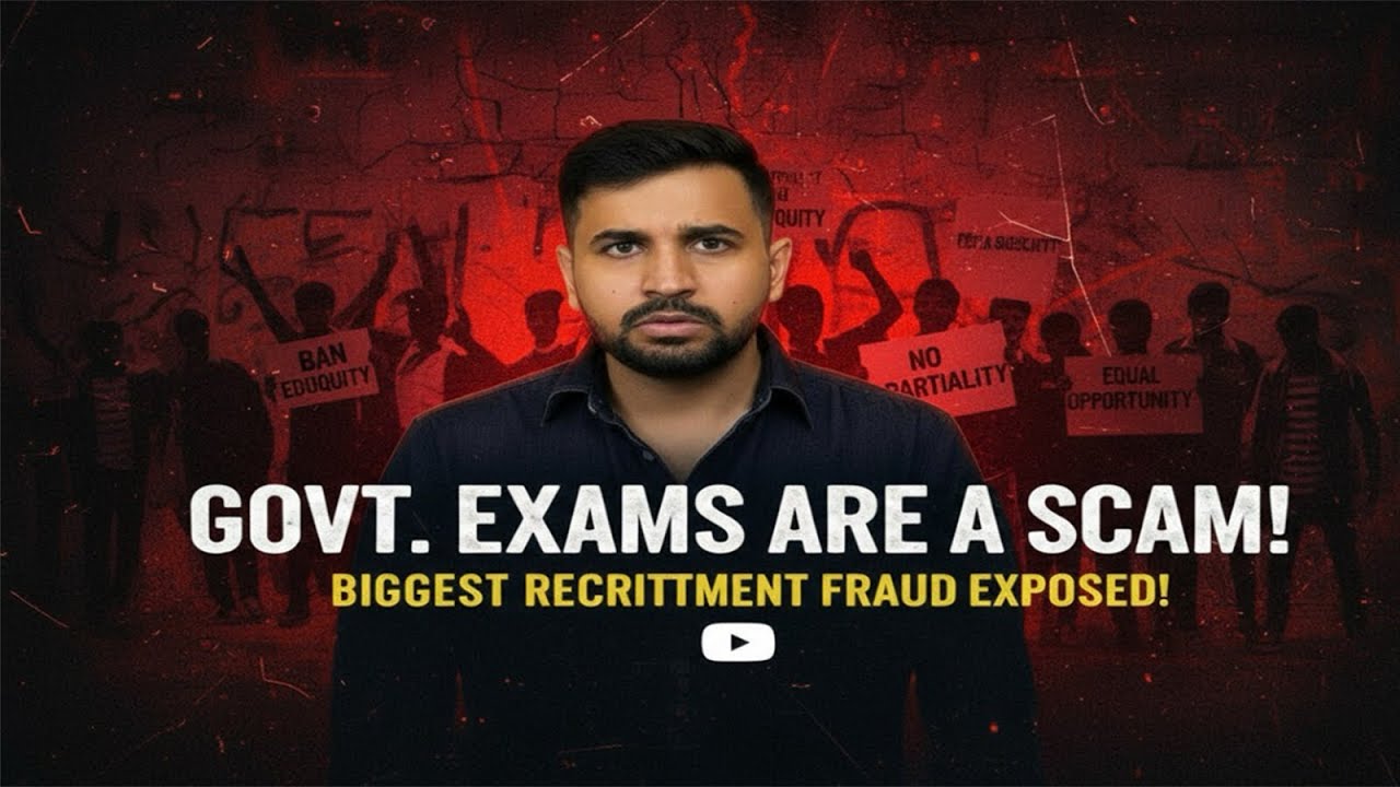 India&rsquo;s Government Exam Scam: The Truth They Don&rsquo;t Tell You