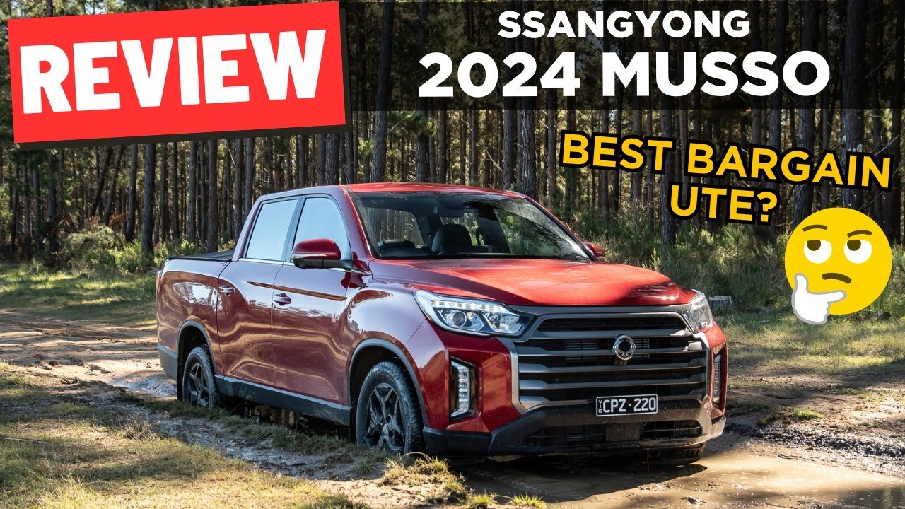 SsangYong Musso 2024 года: подробный обзор (разгон от 0 до 100 миль в час, бездорожье, тест-драйв...
