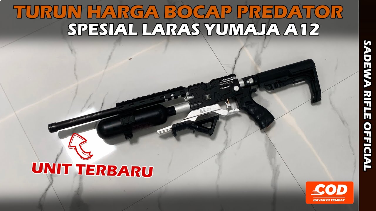 PREDATOR DENGAN LARAS SPESIAL YUMAJA A12 BOCAP 300