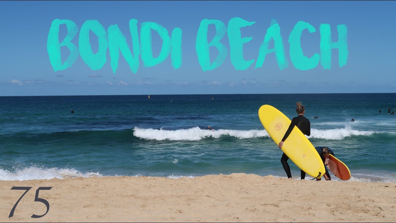 NAJPOPULARNIEJSZA PLAŻA BONDI BEACH SYDNEY AUSTRALIA