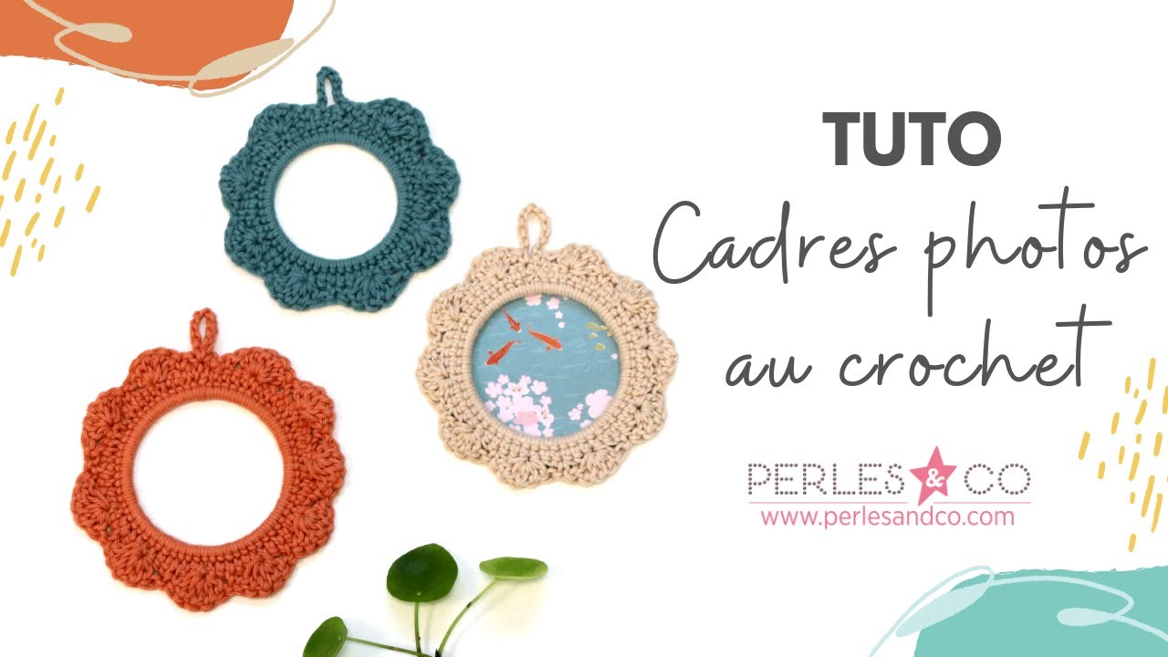 TUTO | Faire des Cadres Photos au Crochet