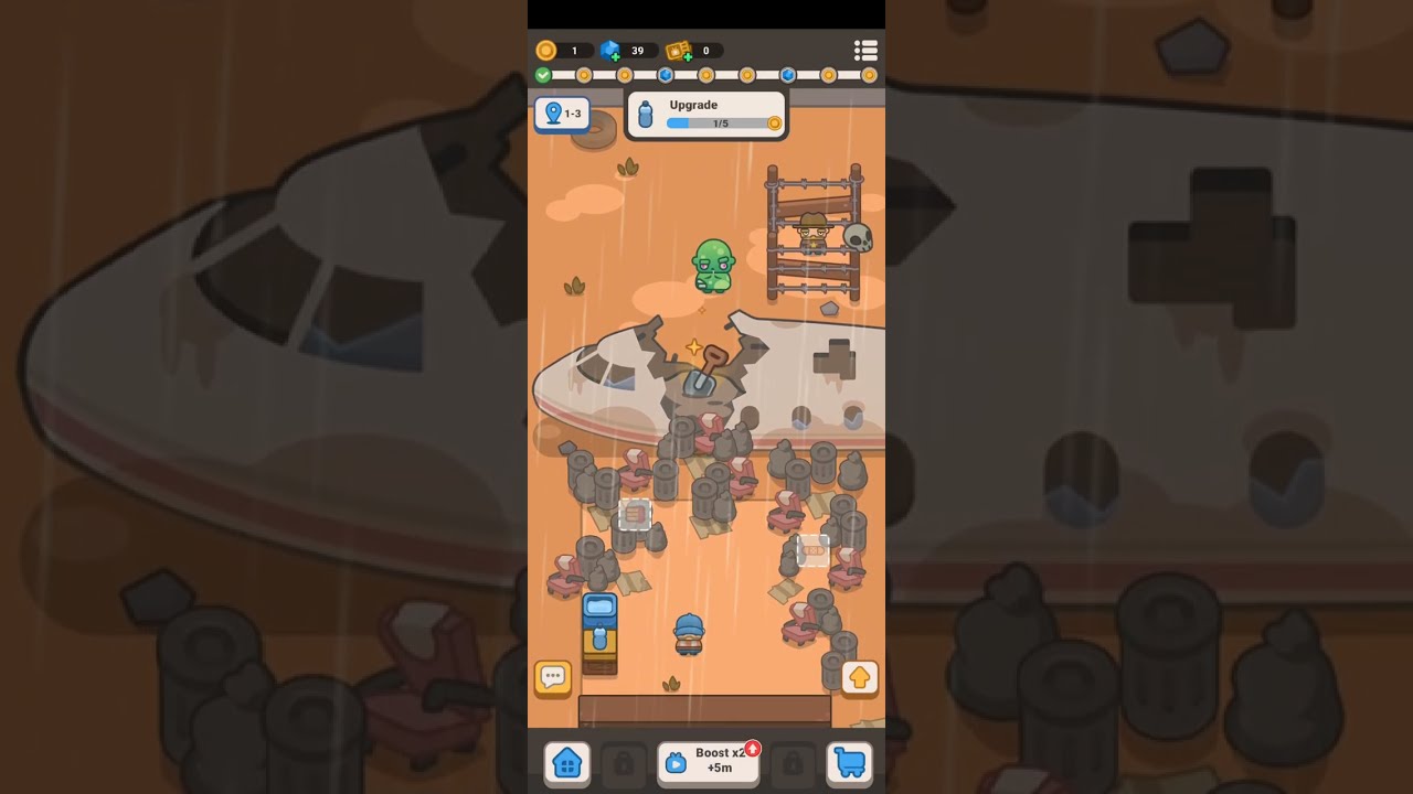 Idle Outpost- Mobile Gameplay (No Commentary)