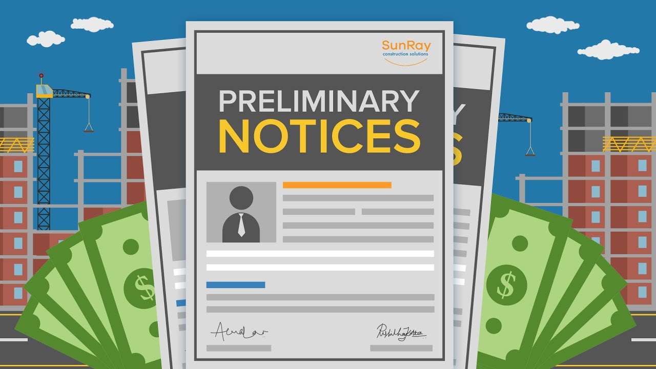 Preliminary Notices