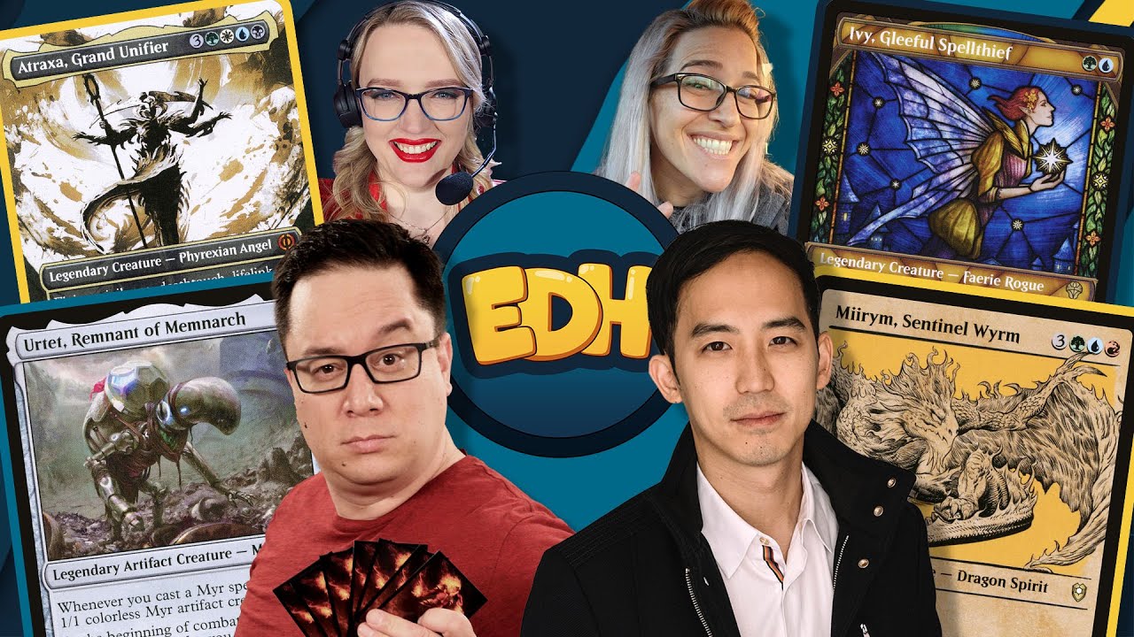 Hijinks ⚔️ Game Knights!  MTG Commander Gameplay ft. Ivy, Urtet, Miirym & Atraxa | EDHijinks #62