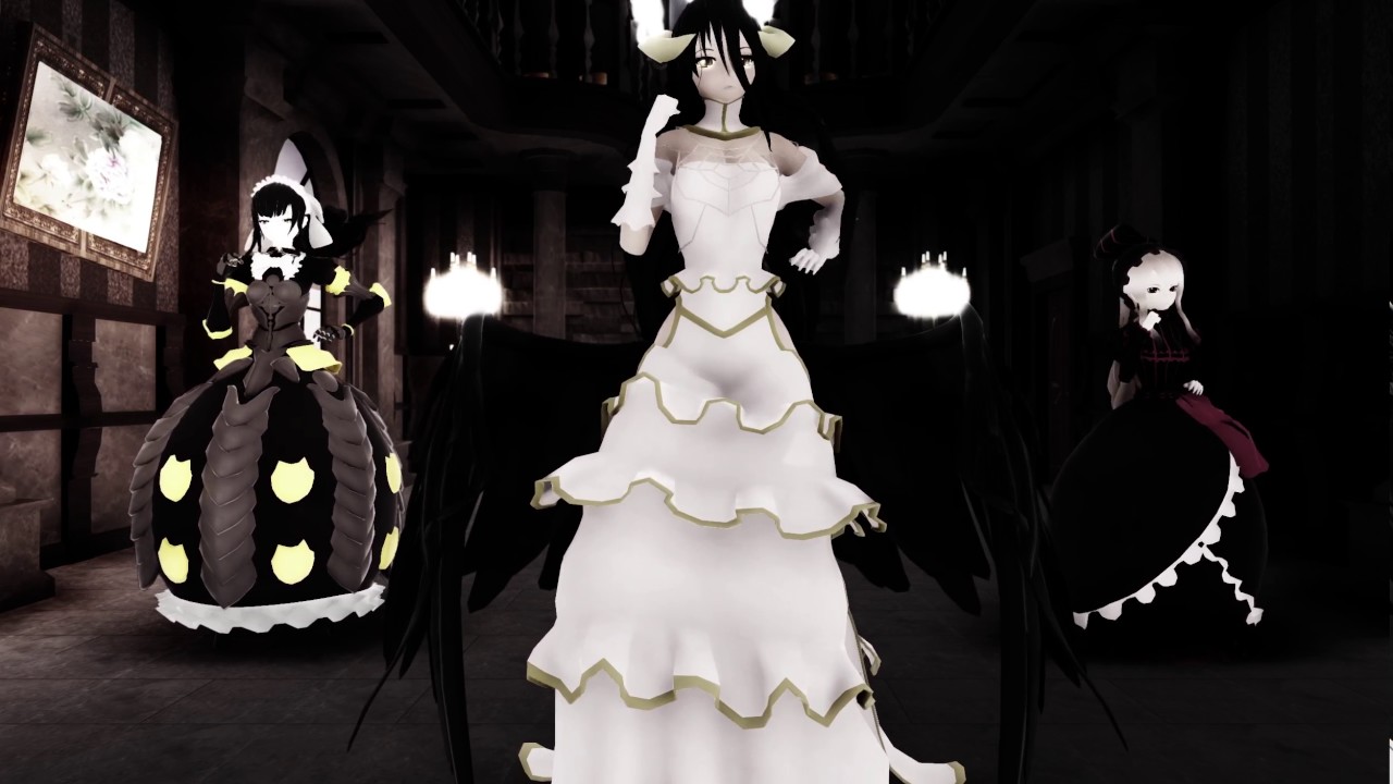 [MMD] OVERLORD [Single Ladies] Albedo, Shalltear, Narberal [1080p_60fps]