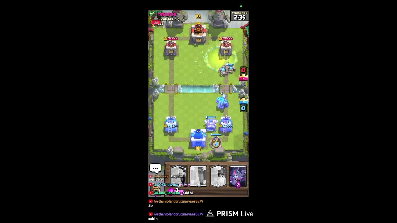 LIVE 🔴 Troll Cards 👑 Clash Royale