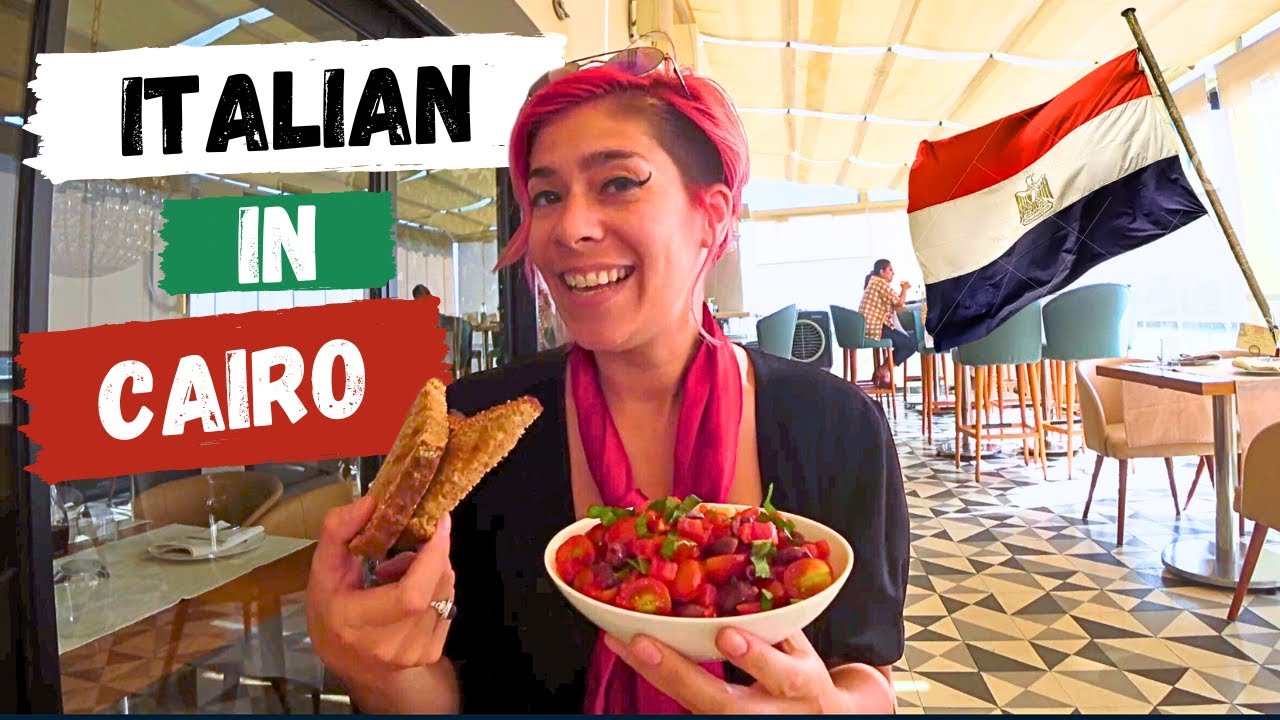 Italian Cuisine at Estro Rooftop in Maadi, Cairo | Egypt Vlog 185