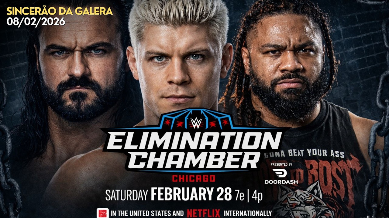 DREW MCINTYRE CODY RHODES E JACOB FATU PELO TÍTULO - O SONHO DE TODOS NÓS