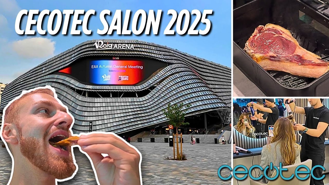 On visite le salon CECOTEC 2025 à Valence : Air Fryers, robots, aspirateurs & nouveautés !