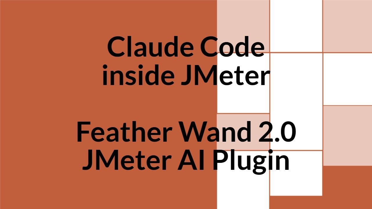 Claude Code inside JMeter - Feather Wand 2.0 JMeter AI Plugin