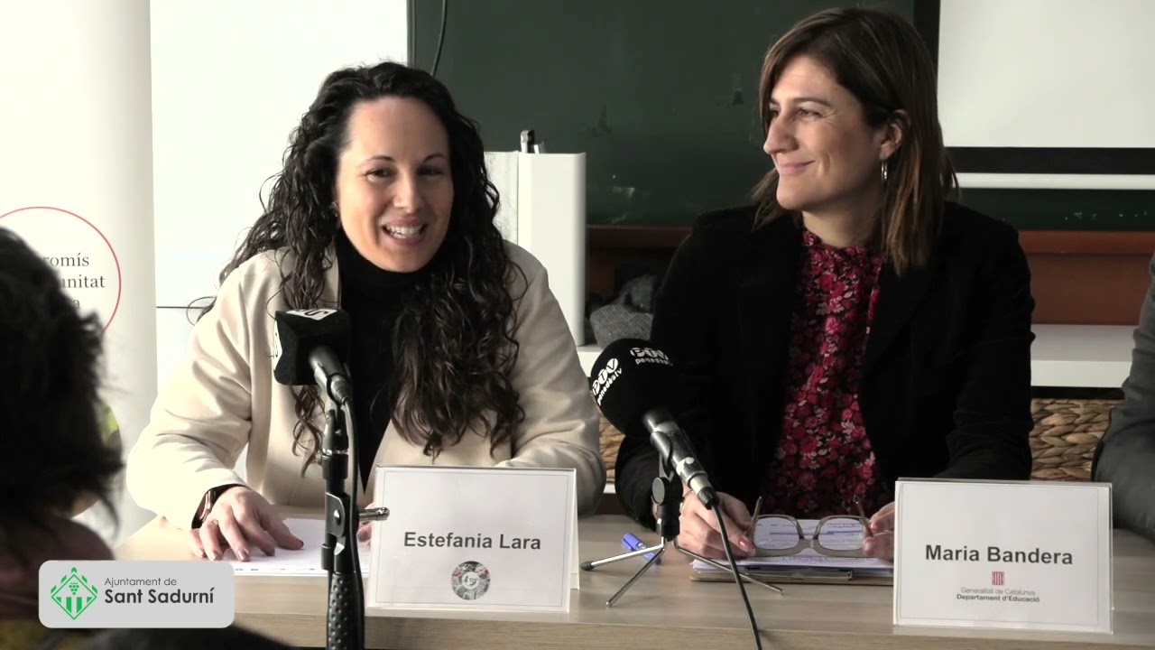 Presentaci&oacute; programa magnet a l'escola La Pau Sant Sadurn&iacute;