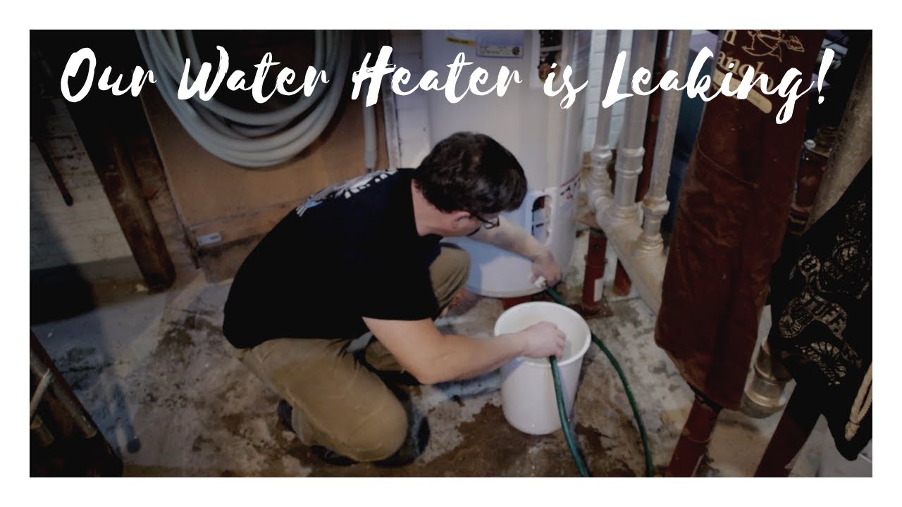 WE HAVE A LEAK!  Hot Water Heater Leak and Heating Element Replacement -  Our Canadian Foursquare