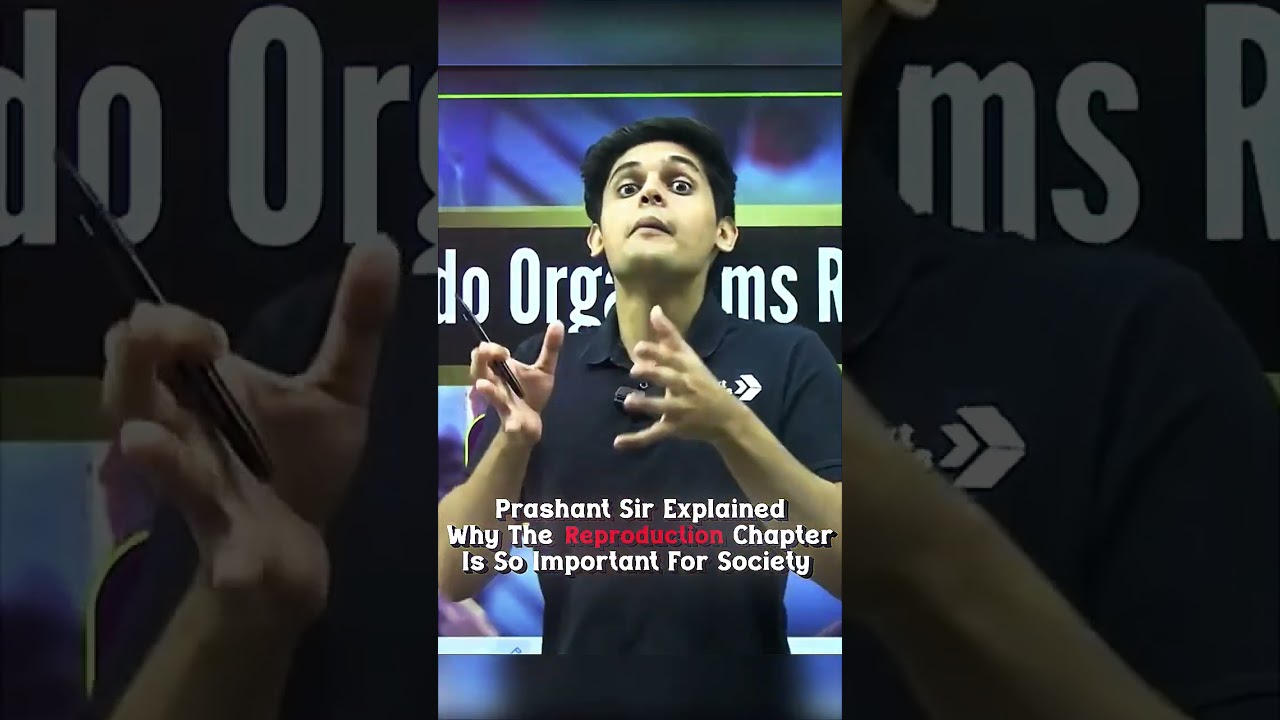 Why Reproduction Chapter is so Important 💯||Prashant kirad shobhitnirwan Digraj Singh|| #shorts