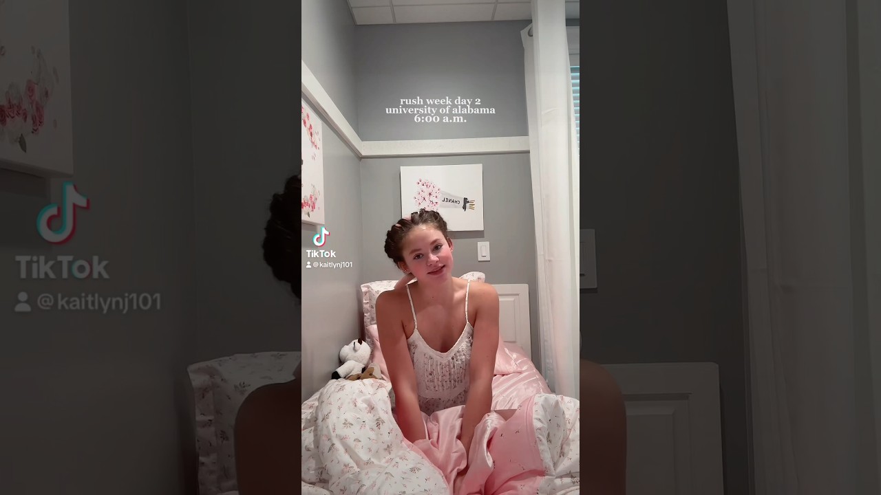 GRWM FOR RUSH WEEK DAY 2 | bama rush vlog