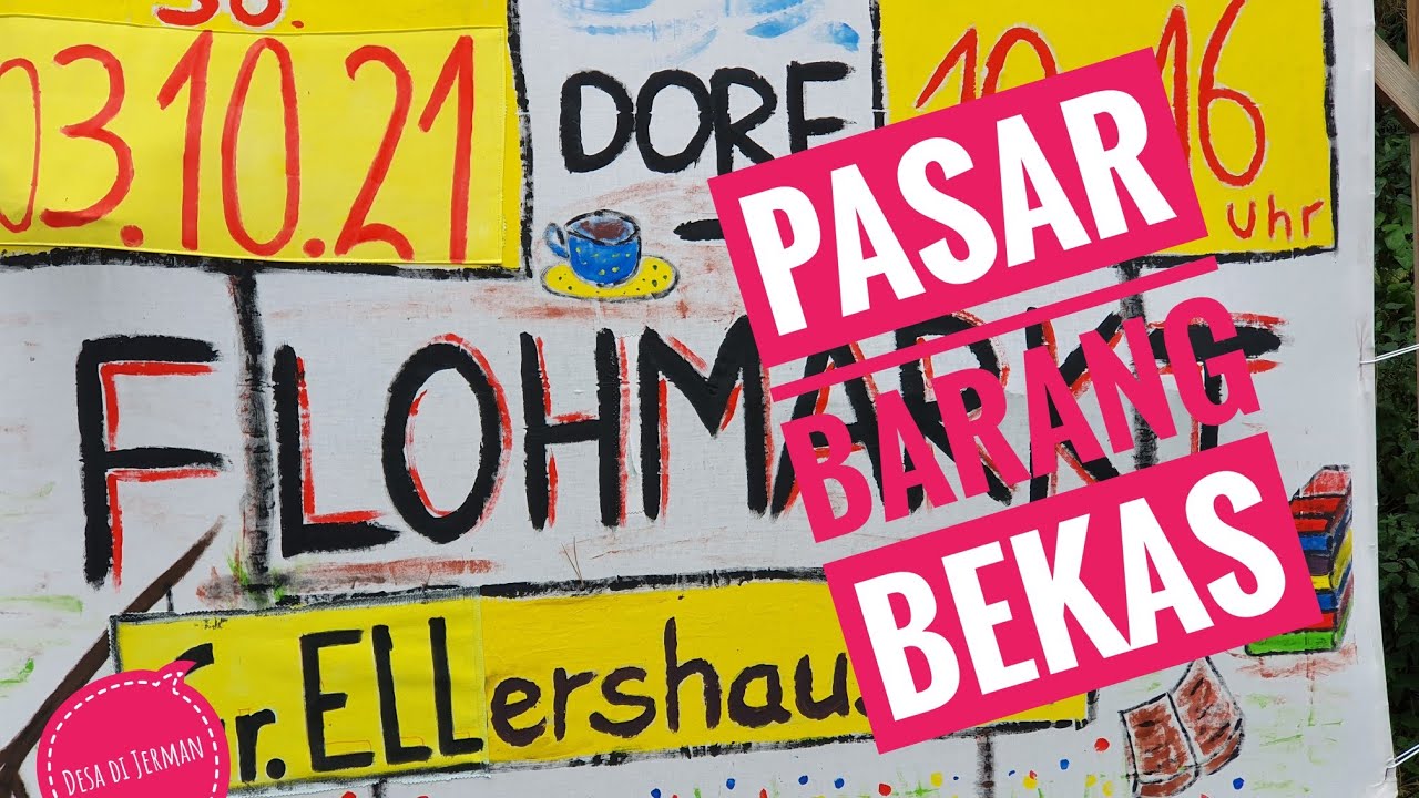 Pasar Rakyat murah di desa #pasarbarangbekas #pasardesa #pasarkagetJerman