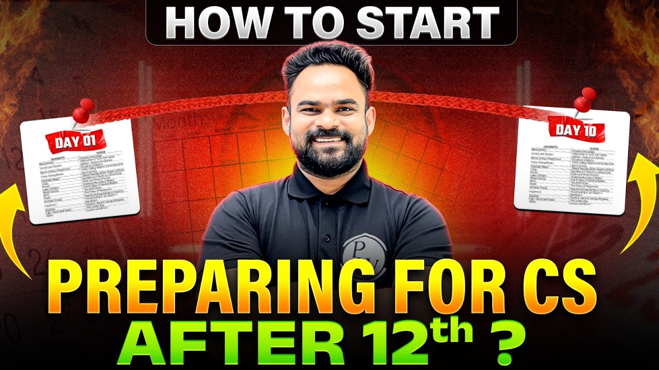 How to Start CS After 12th 🔥 Complete CS Roadmap For 2026 | Company Secretary