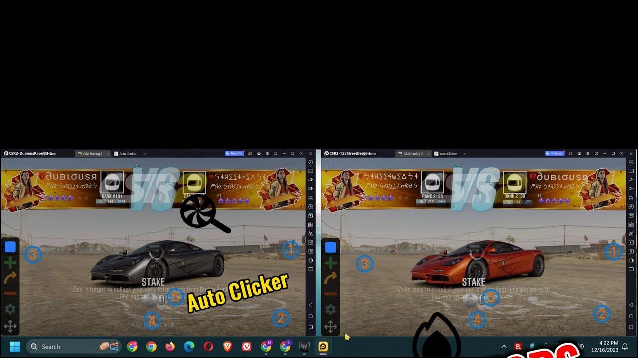 CSR2 Auto Clicker