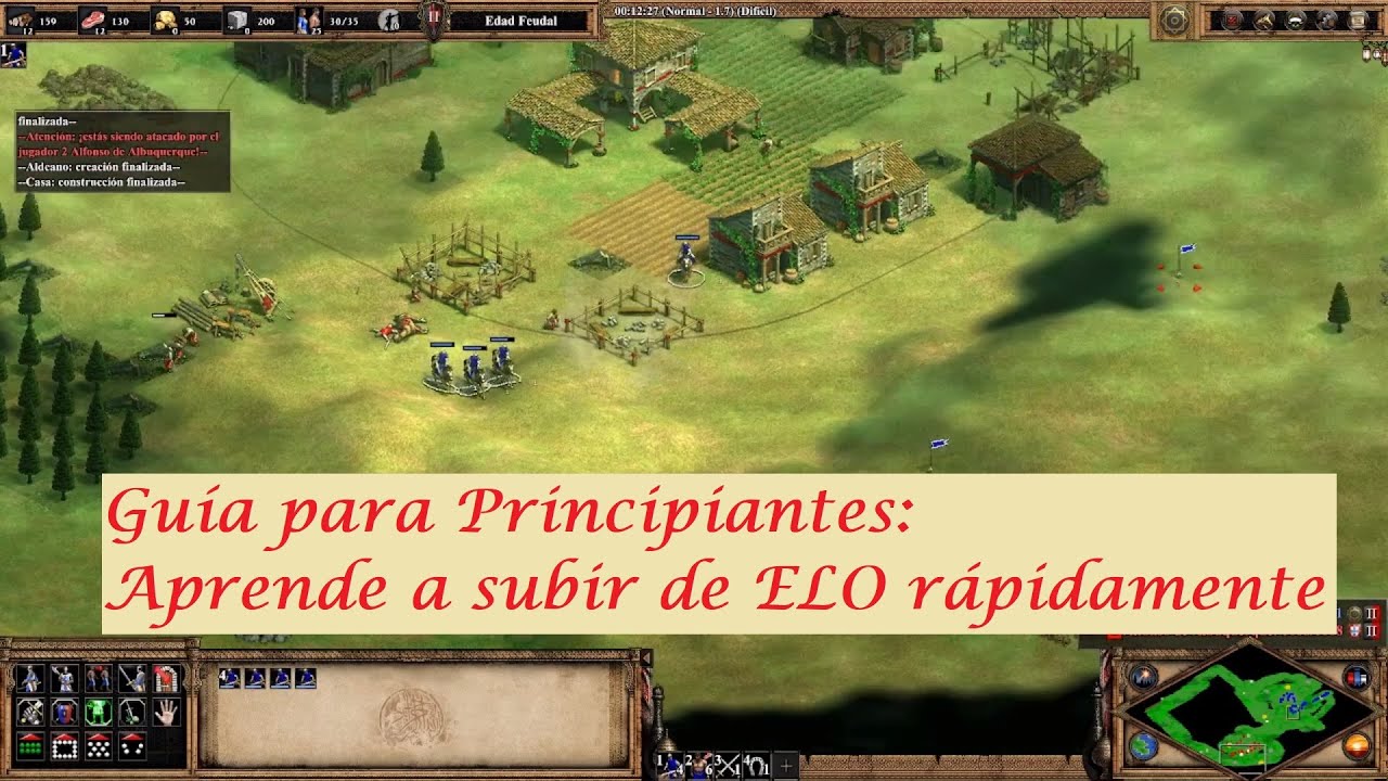 Age of Empires 2 - Como jugar Edad Media y Feudal en mapas abiertos (macro y terminología usual)