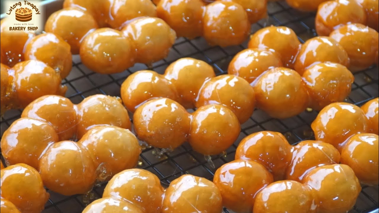 MOCHI DONUT WITH CARAMEL SUGAR GLAZE RECIPE