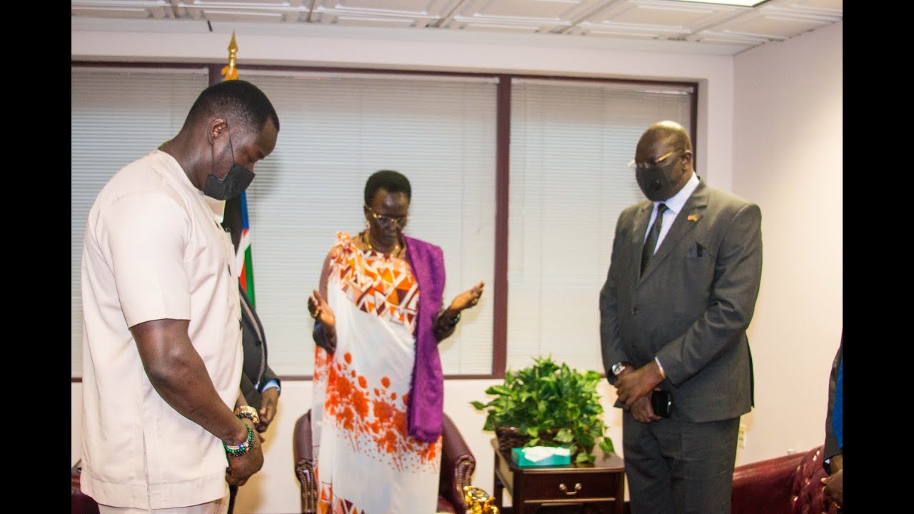 South Sudan . V.P. H E Rebecca Nyandeng De Mabior- washington  DC Town Hall meeting- 10/09/2021