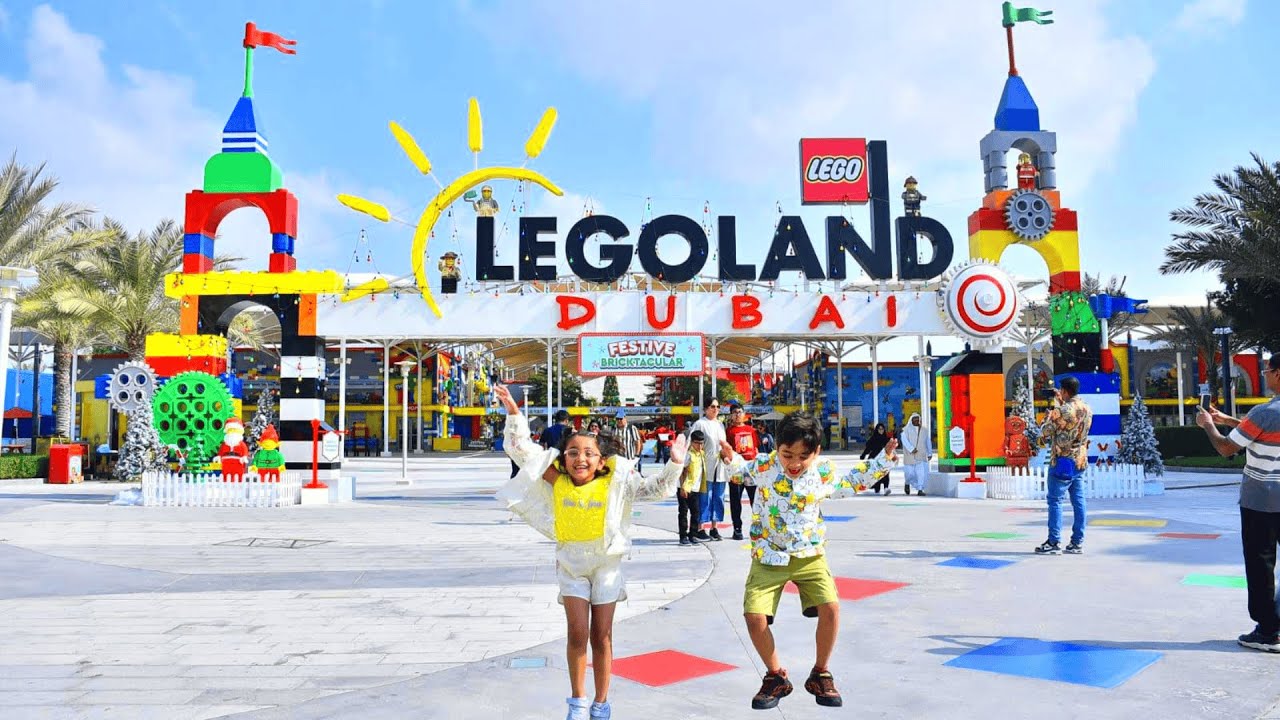 We went to Legoland Dubai