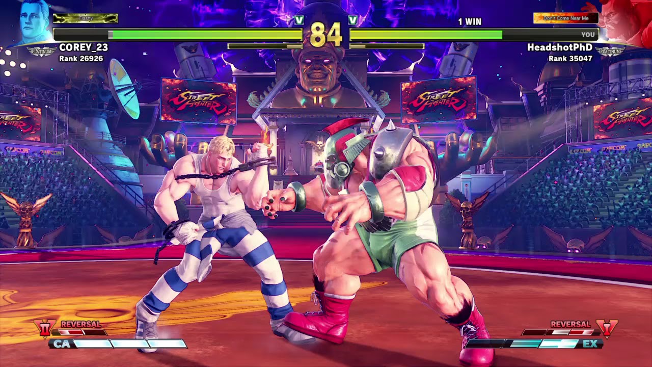 What happens every time I play Street Fighter. xD