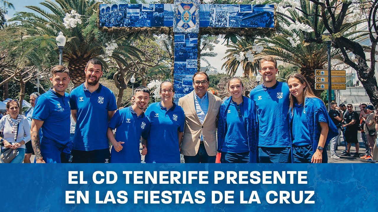 CD Tenerife | El CD Tenerife, presente este sábado en las 'Fiestas de la Cruz' | CD Tenerife