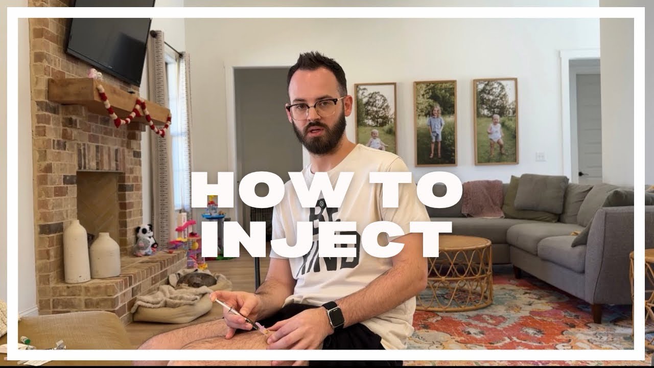 How to inject using the vial and syringe method! | Aaron Blocker 