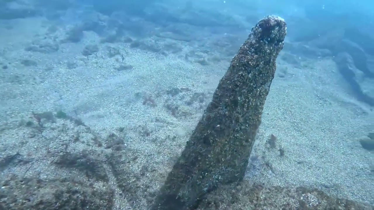 Rare Ancient Lead Anchor, Black Sea, Constanța, Romania, Unique Lead Anchor Pyramid Shape