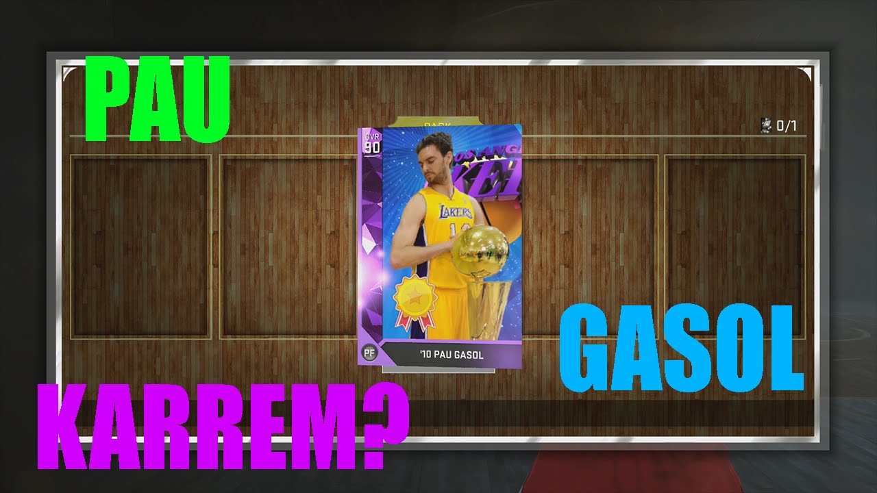 PAU GASOL CARD OPENING DIAMOND KAREEM??