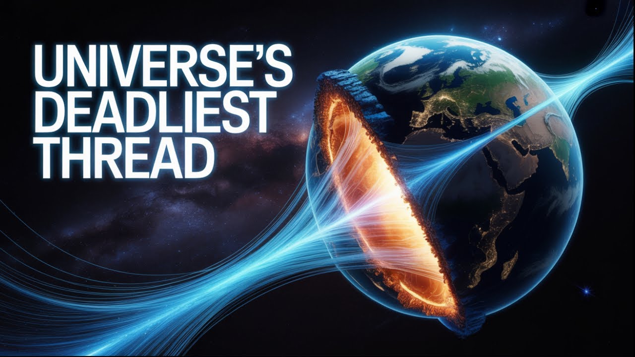 Cosmic Strings Could Slice Earth in Half