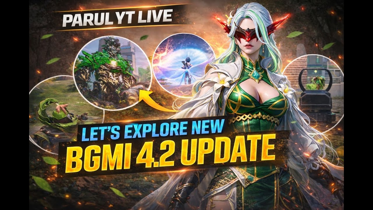 BGMI New Update Live 🔴 4.2 Gameplay & Reactions #Live#pubgmobile#GirlGamer#GamingLive#BGMI