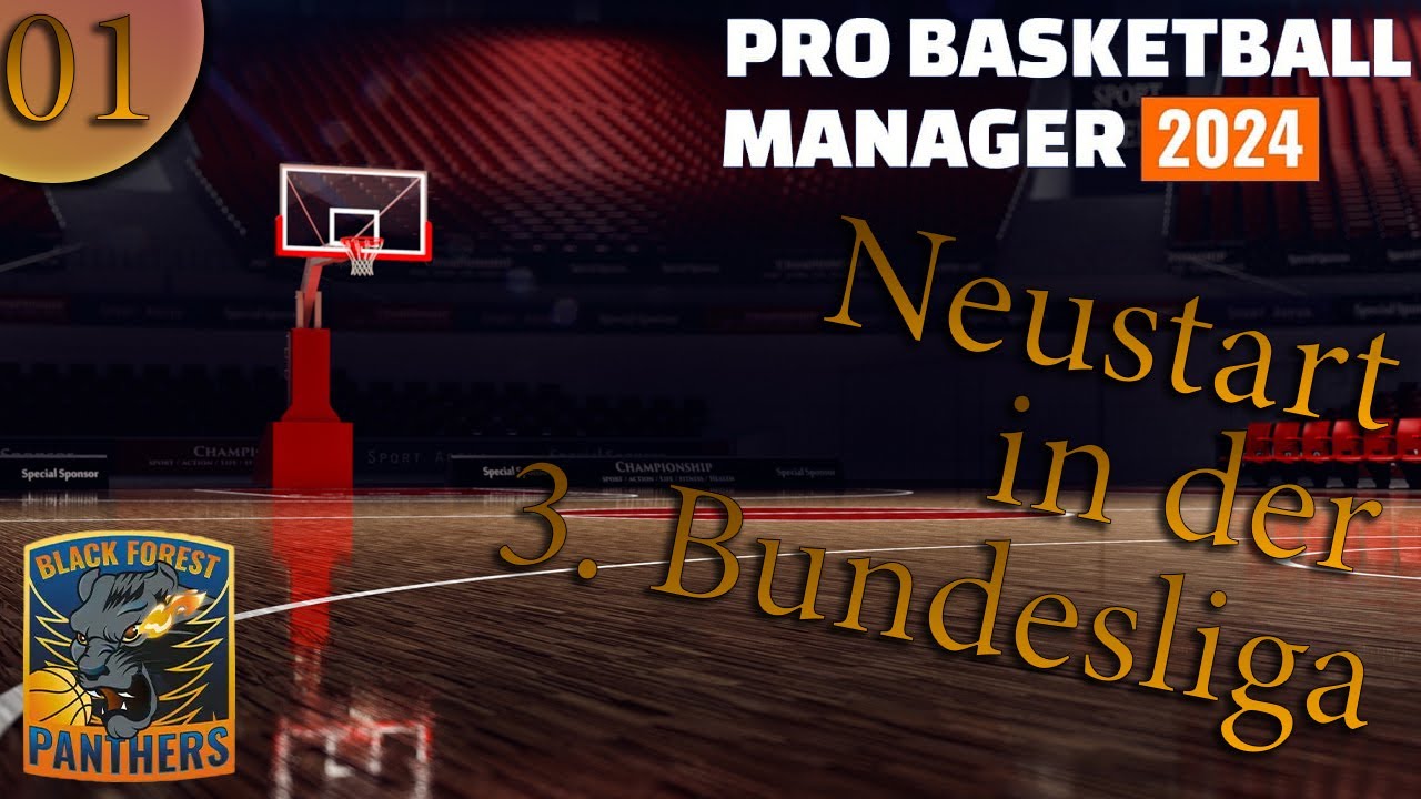 Neustart in der ProB - Pro Basketball Manager 2024 - Black Forest Panthers Schwenningen - 01
