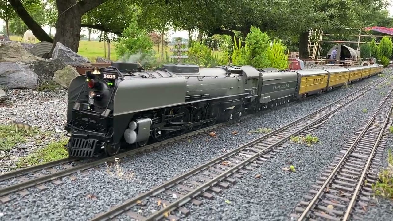 USA Trains FEF-3 835 zu Gast bei  @ollisrailroad