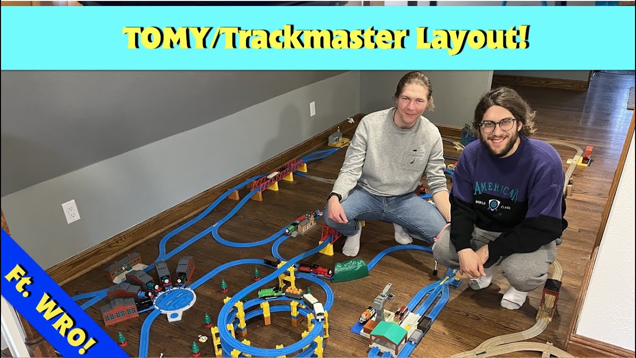 TOMY/Trackmaster Layout Video with WoodenRailwayOnly!