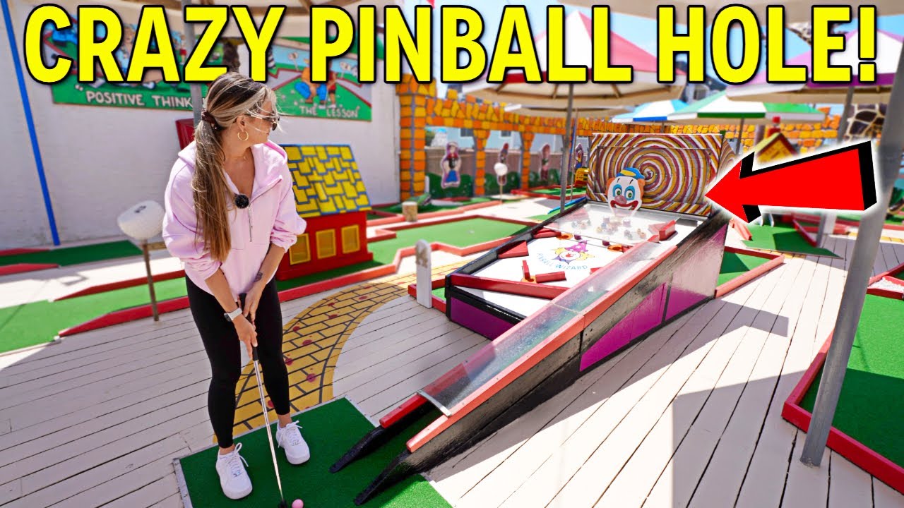 We Have Never Seen an Old School Mini Golf Course Like This!